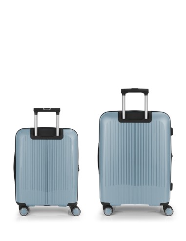 Set 2 Maletas C22-M  Gabol Brooklyn Azul Claro