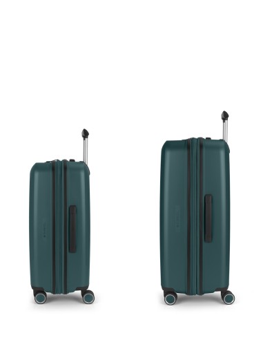 Set 2 Maletas M-L Gabol Brooklyn Verde Oscuro