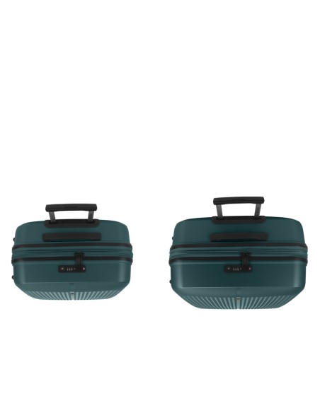 Set 2 Maletas M-L Gabol Brooklyn Verde Oscuro