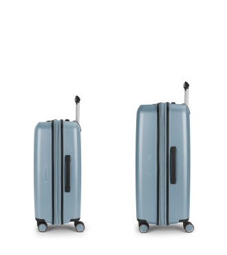 Set 2 Maletas M-L Gabol Brooklyn Azul Claro 2