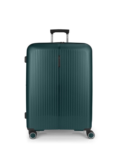 Maleta Trolley Grande Gabol Brooklyn Verde Oscuro