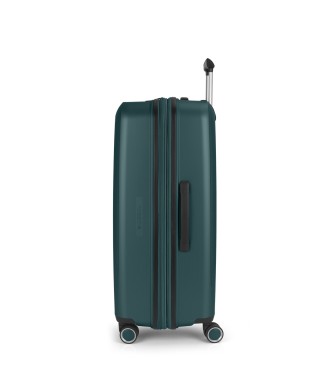 Maleta Trolley Grande Gabol Brooklyn Verde Oscuro 2