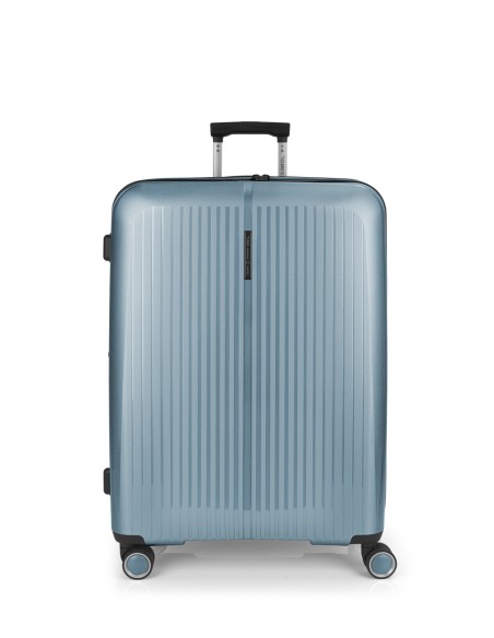 Maleta Trolley Grande Gabol Brooklyn Azul Claro