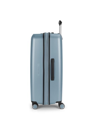 Maleta Trolley Grande Gabol Brooklyn Azul Claro