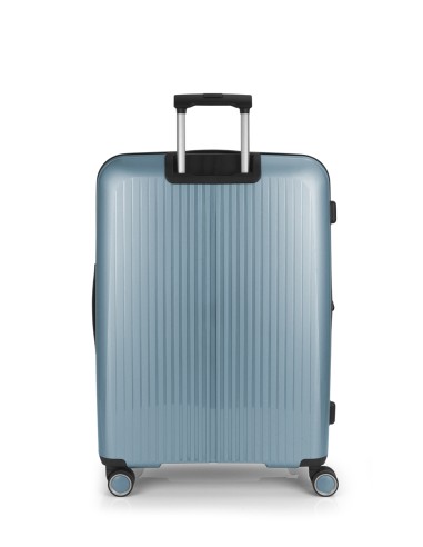 Maleta Trolley Grande Gabol Brooklyn Azul Claro