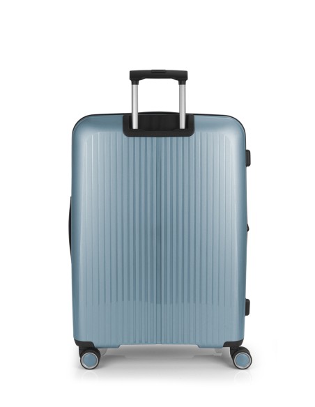 Maleta Trolley Grande Gabol Brooklyn Azul Claro