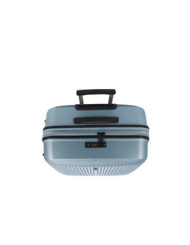 Maleta Trolley Grande Gabol Brooklyn Azul Claro