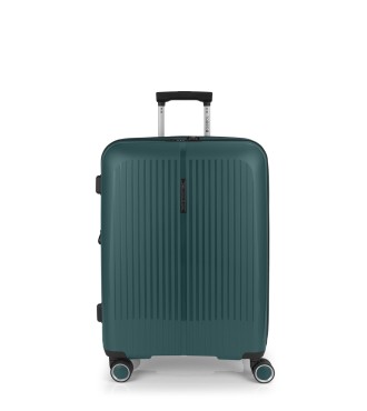 Maleta Trolley Mediano Gabol Brooklyn Verde Oscuro