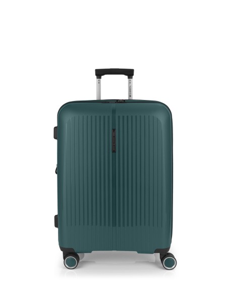 Maleta Trolley Mediano Gabol Brooklyn Verde Oscuro