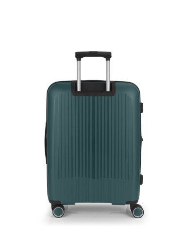 Maleta Trolley Mediano Gabol Brooklyn Verde Oscuro