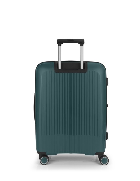 Maleta Trolley Mediano Gabol Brooklyn Verde Oscuro