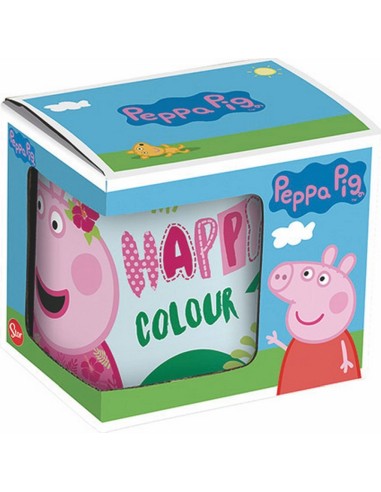 TAZA GRANDE 325ml PEPPA PIG "HAVING FUN" Complementos | F...
