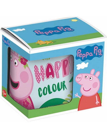 TAZA GRANDE 325ml PEPPA PIG "HAVING FUN" Complementos | F...