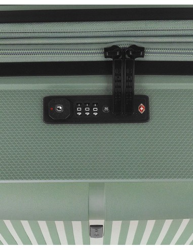 Set 3 Maletas C22-M-L + Neceser Gabol Brooklyn Verde