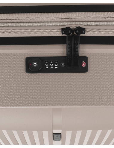 Set 3 Maletas C22-M-L + Neceser Gabol Brooklyn Beige