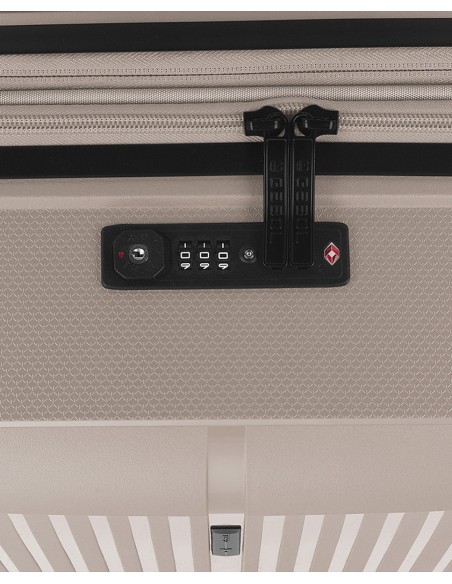 Set 3 Maletas C22-M-L + Neceser Gabol Brooklyn Beige