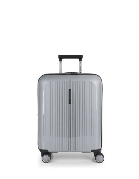 Set 3 Maletas C22-M-L + Neceser Gabol Brooklyn Plata