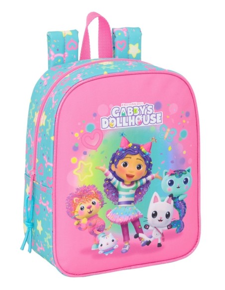 MOCHILA GUARDERIA ADAPT.CARRO GABBY'S DOLLHOUSE "CONFETTI...