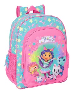 MOCHILA JUNIOR ADAPT.CARRO GABBY'S DOLLHOUSE "CONFETTI" M...