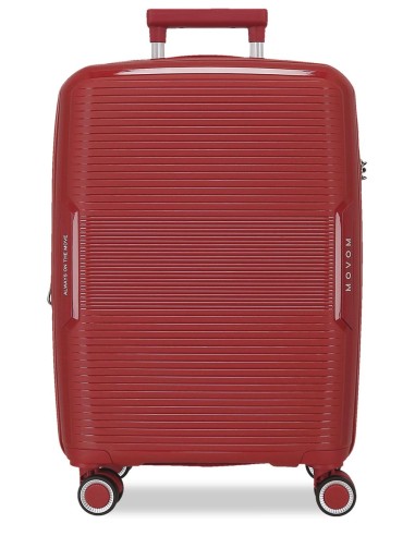 5328623 TROLLEY PP 55CM. C/EXP. 4R. MOVOM INARI ROJO