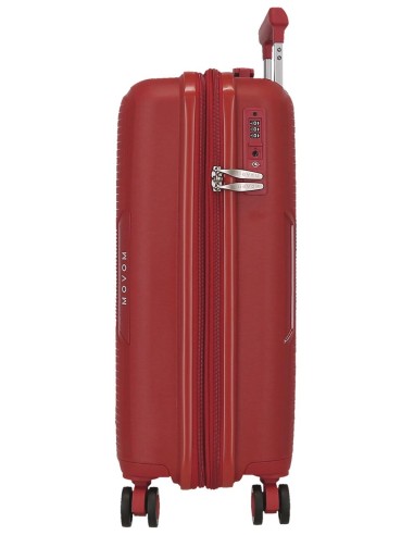 5328623 TROLLEY PP 55CM. C/EXP. 4R. MOVOM INARI ROJO