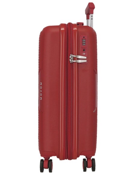 5328623 TROLLEY PP 55CM. C/EXP. 4R. MOVOM INARI ROJO