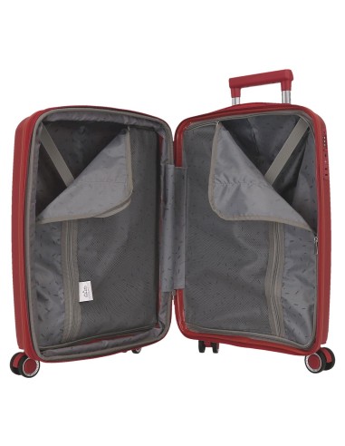 5328623 TROLLEY PP 55CM. C/EXP. 4R. MOVOM INARI ROJO