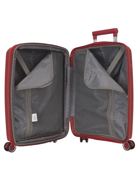 5328623 TROLLEY PP 55CM. C/EXP. 4R. MOVOM INARI ROJO