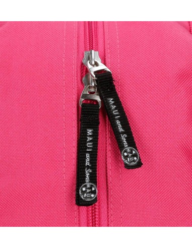 45323N1 MOCHILA ADAP. 42CM. + PORTATODO. C/CARRO. MAUI FUCSI