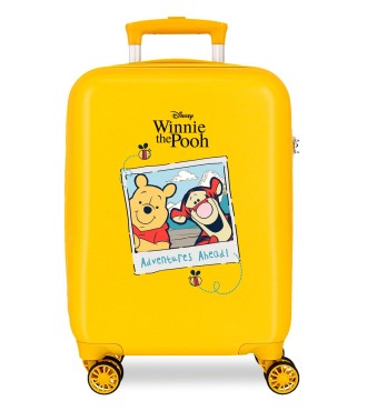 4741322 TROLLEY ABS 50CM. 4R. WINNIE ADVENTURES AHEAD OCRE