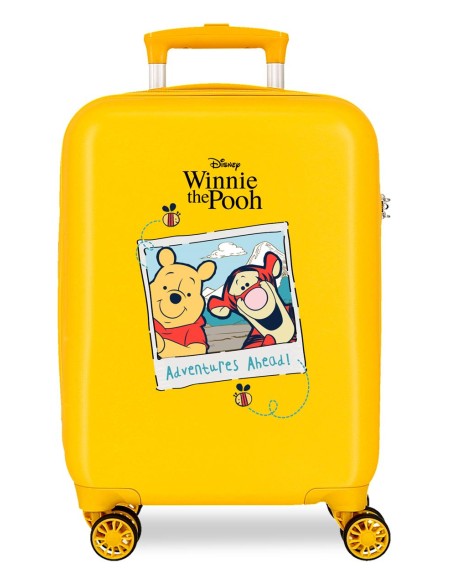 4741322 TROLLEY ABS 50CM. 4R. WINNIE ADVENTURES AHEAD OCRE