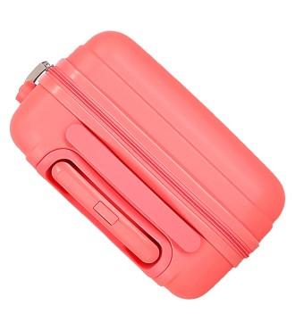 4211327 TROLLEY ABS 50CM. 4R. BESTIES FOREVER BAMBI CORAL 2