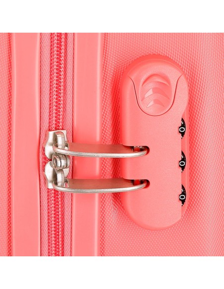 4211327 TROLLEY ABS 50CM. 4R. BESTIES FOREVER BAMBI CORAL