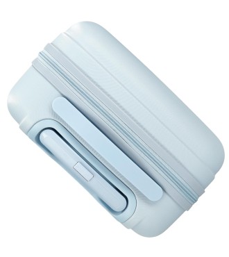 4761322 TROLLEY ABS 50CM. 4R. SIMBA AND FRIENDS AZUL CLARO 2