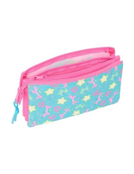 PORTATODO TRIPLE GABBY'S DOLLHOUSE "CONFETTI" Portatodo E...