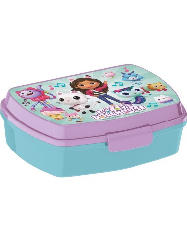 SANDWICHERA RECTANGULAR GABBY'S DOLLHOUSE "PARTY" Complem...