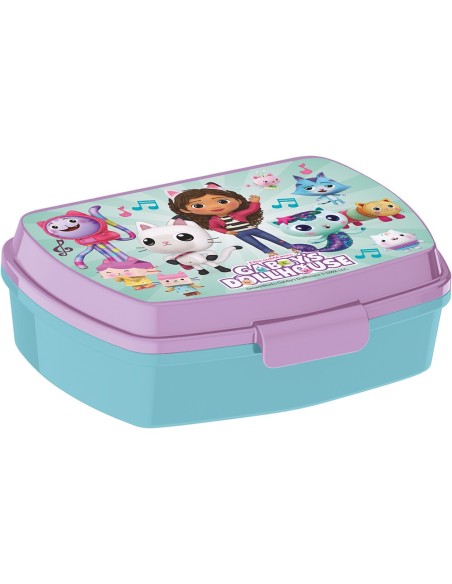 SANDWICHERA RECTANGULAR GABBY'S DOLLHOUSE "PARTY" Complem...