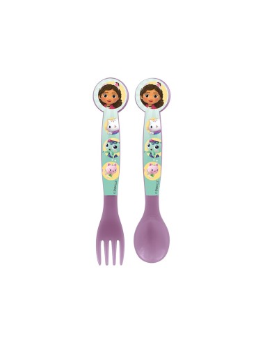 SET MICRO KIDS 5 PIEZAS EN ESTUCHE GABBY'S DOLLHOUSE "PAR...