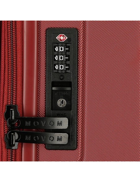 3489244 TROLLEY ABS 65CM. C/EXP. 4R. IRONMAN ROJO