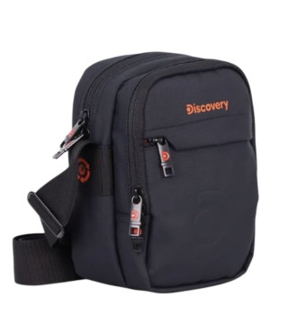 Bolso Bandolera Mini Hombre/Mujer Discovery Geyser Negro