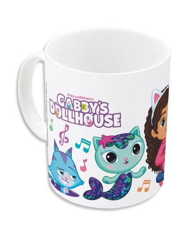 TAZA CERÁMICA 325ml EN CAJA REGALO GABBY'S DOLLHOUSE "PAR...