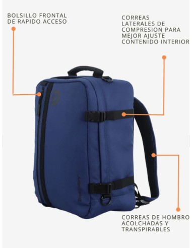Mochila de Cabina Andes - Portátil 15'' Azul