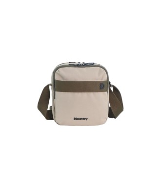 Bolso Bandolera Doble Discovery  Downtown Beige