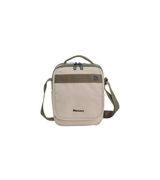 Bolso Bandolera Doble Discovery  Downtown Beige