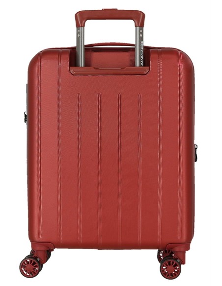 3488944 SET/2 TROLLEY ABS 55-65CM.4R.C/EXP. IRONMAN ROJO