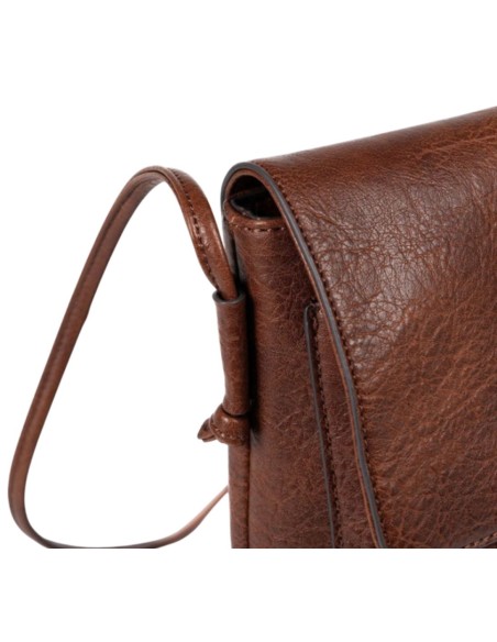 Bolso Bandolera C/Solapa Matties Minibags 23250- 80 Marrón