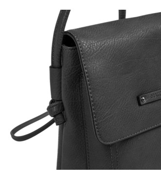 Bolso Bandolera C/Solapa Matties Minibags 23250-20 Negro 2