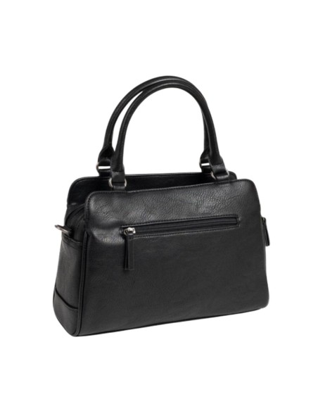 Bolso Clasico Doble Asa Corta Matties 21958-20 Negro