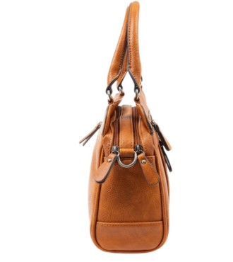Bolso Clasico Doble Asa Corta Matties 21958-17 Cuero 2