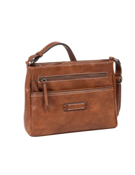 Bolso Bandolera Matties 21951-12 Cuero